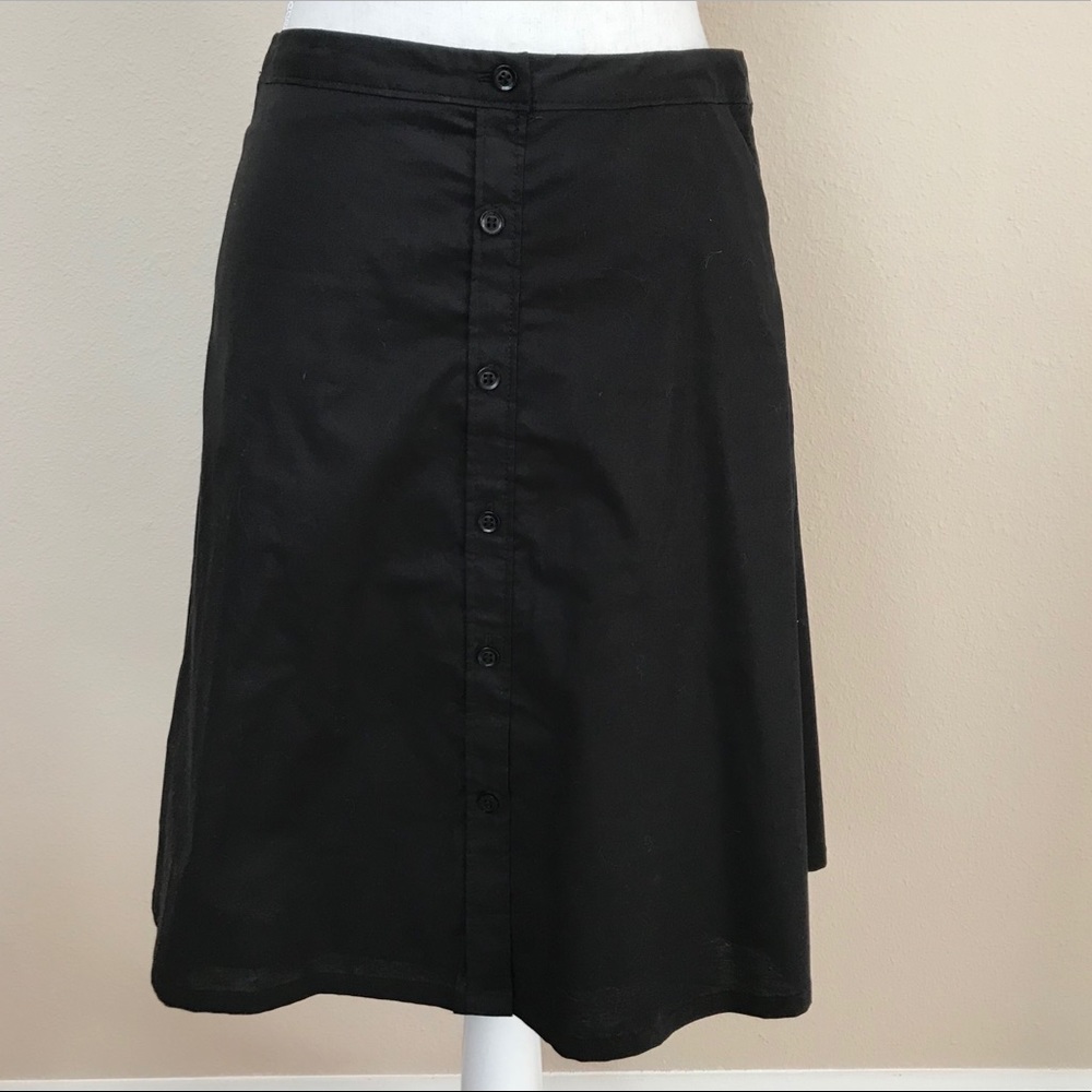 Anthropologie Odille Ruffled Bustle Skirt